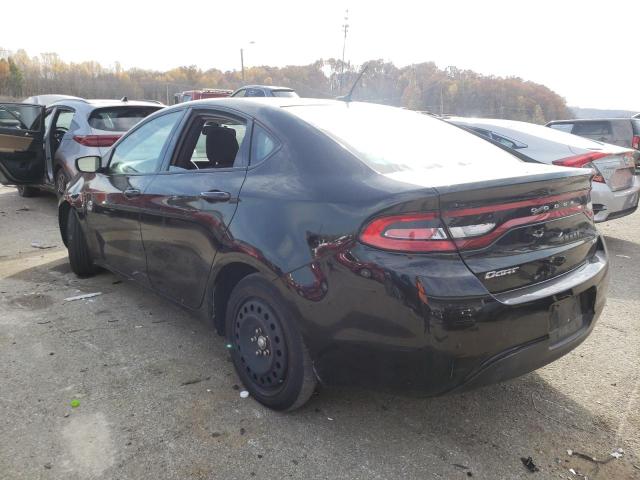 1C3CDFBB6GD667861 - 2016 DODGE DART SXT BLACK photo 2