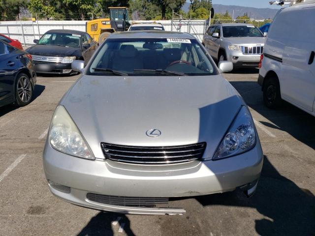 JTHBF30G436001402 - 2003 LEXUS ES 300 SILVER photo 5