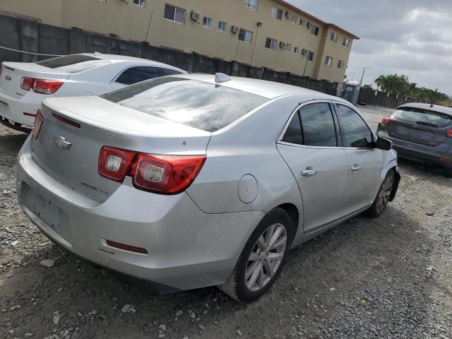 1G11F5SL7FF207605 - 2015 CHEVROLET MALIBU LTZ ვერცხლისფერი ფოტო 3