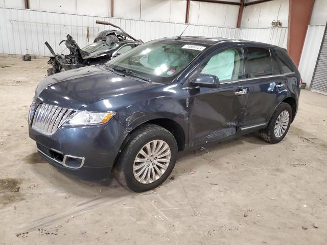 2LMDJ8JK8EBL09797 - 2014 LINCOLN MKX BLUE photo 1