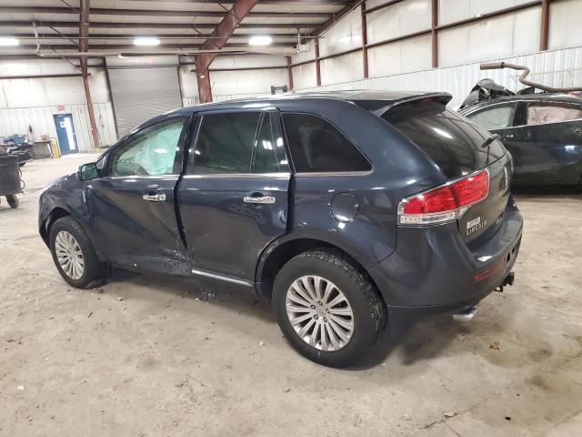 2LMDJ8JK8EBL09797 - 2014 LINCOLN MKX BLUE photo 2