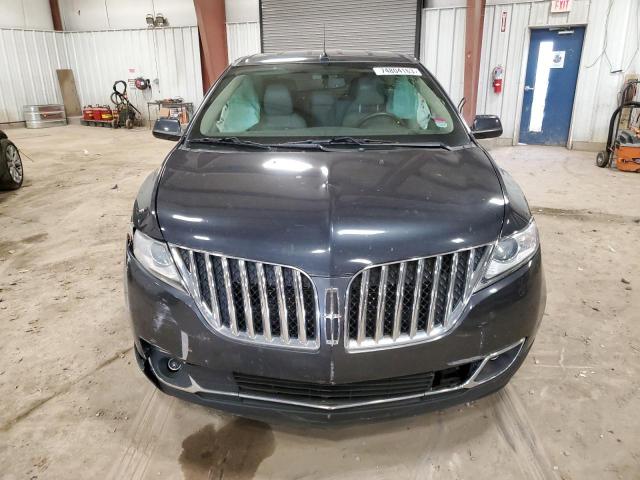 2LMDJ8JK8EBL09797 - 2014 LINCOLN MKX BLUE photo 5