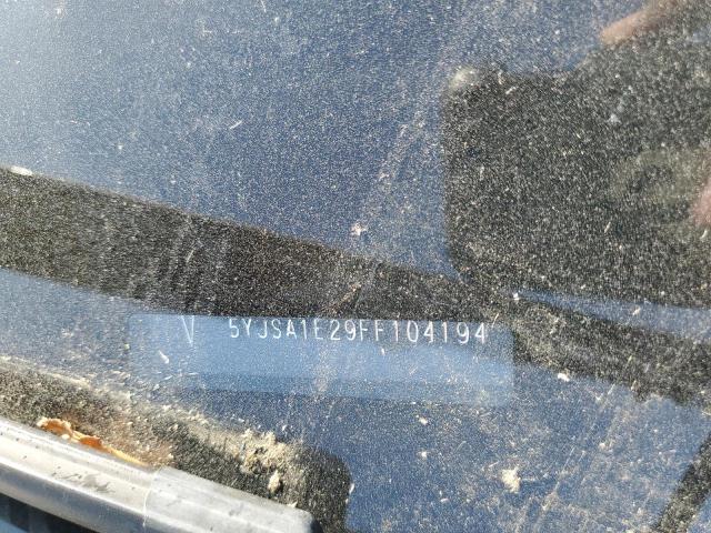 5YJSA1E29FF104194 - 2015 TESLA MODEL S Թուխ լուսանկար 12