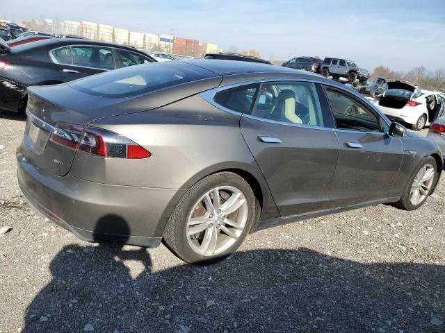 5YJSA1E29FF104194 - 2015 TESLA MODEL S Թուխ լուսանկար 3