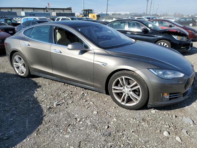 5YJSA1E29FF104194 - 2015 TESLA MODEL S Թուխ լուսանկար 4