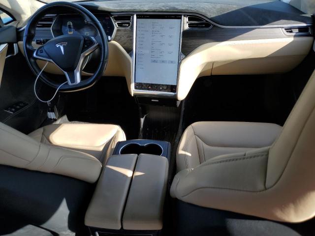 5YJSA1E29FF104194 - 2015 TESLA MODEL S Թուխ լուսանկար 8
