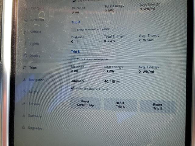 5YJSA1E29FF104194 - 2015 TESLA MODEL S Թուխ լուսանկար 9