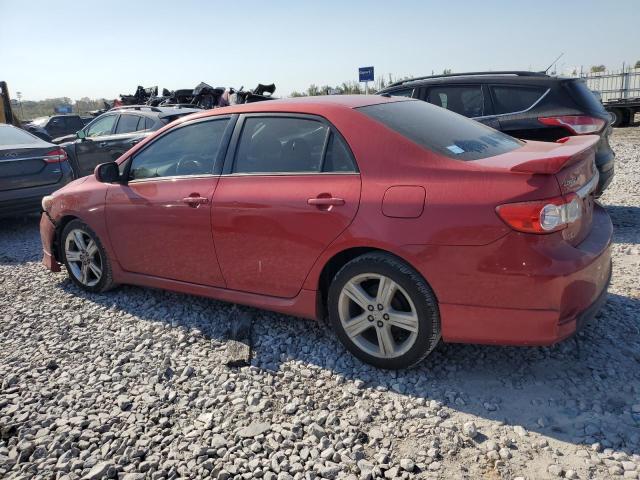 2T1BU4EE0DC026067 - 2013 TOYOTA COROLLA BASE RED photo 2