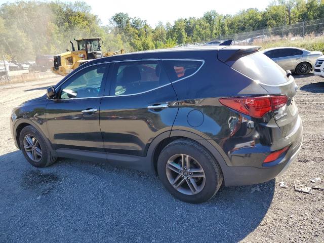 5NMZTDLB6HH025225 - 2017 HYUNDAI SANTA FE S BLACK photo 2