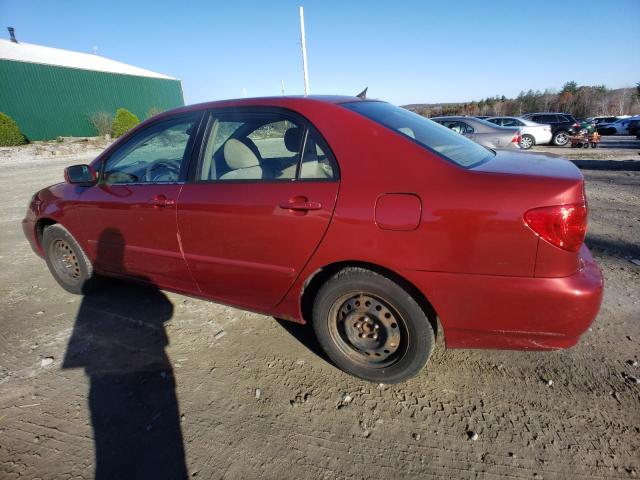 1NXBR32E55Z374429 - 2005 TOYOTA COROLLA CE RED photo 2