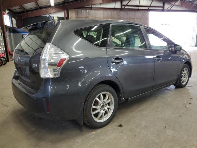 JTDZN3EU7EJ005090 - 2014 TOYOTA PRIUS V GRAY photo 3