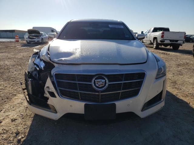 1G6AU5S81E0154591 - 2014 CADILLAC CTS VSPORT WHITE photo 5