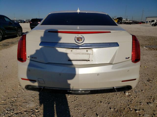 1G6AU5S81E0154591 - 2014 CADILLAC CTS VSPORT WHITE photo 6