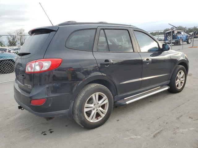 5XYZHDAG6BG032211 - 2011 HYUNDAI SANTA FE SE BLACK photo 3