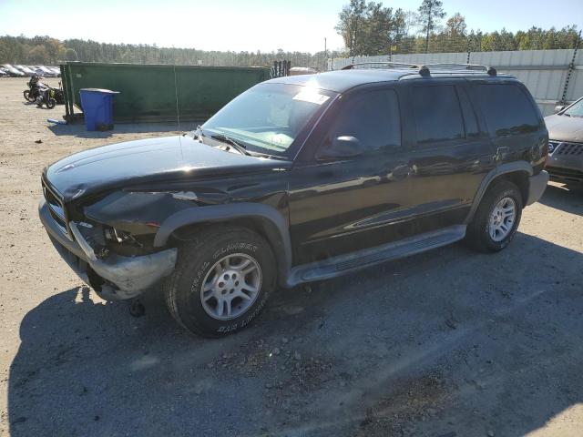 1D4HR38NX3F571669 - 2003 DODGE DURANGO SPORT BLACK photo 1