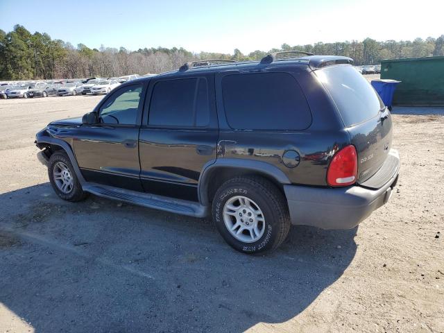 1D4HR38NX3F571669 - 2003 DODGE DURANGO SPORT BLACK photo 2