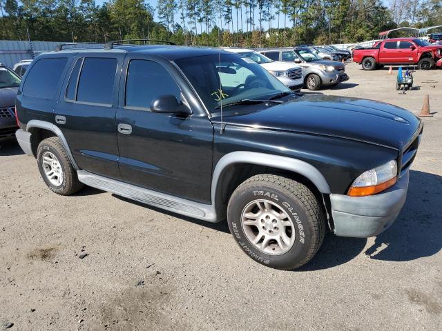 1D4HR38NX3F571669 - 2003 DODGE DURANGO SPORT BLACK photo 4