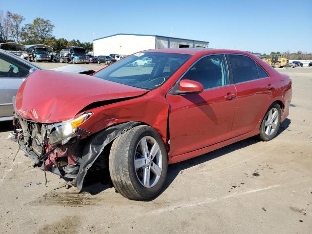 4T1BF1FK0CU560289 - 2012 TOYOTA CAMRY BASE RED photo 1