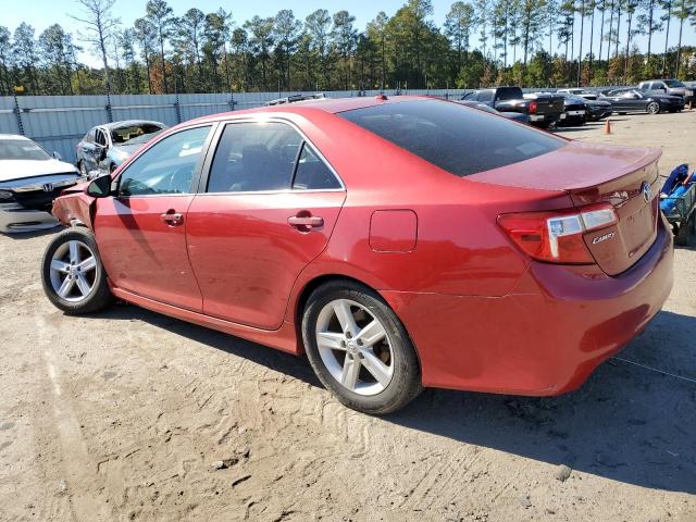 4T1BF1FK0CU560289 - 2012 TOYOTA CAMRY BASE RED photo 2