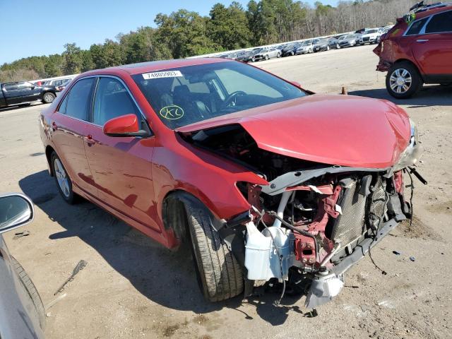 4T1BF1FK0CU560289 - 2012 TOYOTA CAMRY BASE RED photo 4