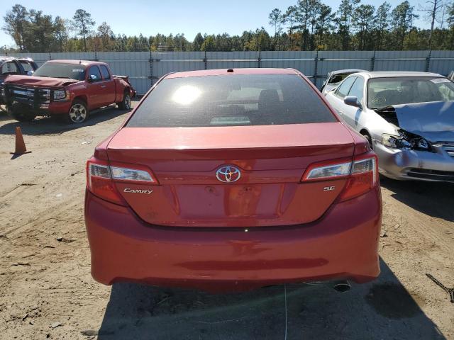 4T1BF1FK0CU560289 - 2012 TOYOTA CAMRY BASE RED photo 6