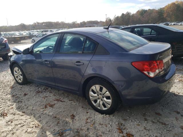 1G1PA5SG2E7262631 - 2014 CHEVROLET CRUZE LS BLUE photo 2