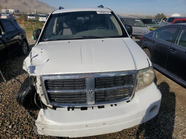 1D8HB48N47F539900 - 2007 DODGE DURANGO SLT WHITE photo 5