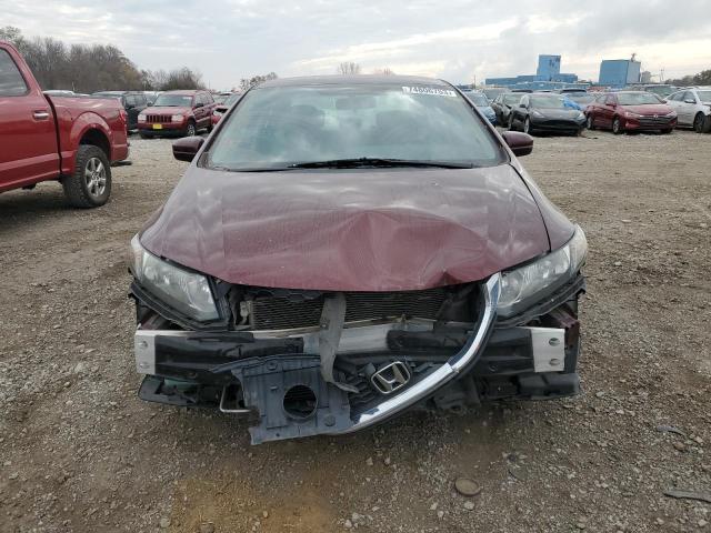 19XFB2F52FE049140 - 2015 HONDA CIVIC LX RED photo 5