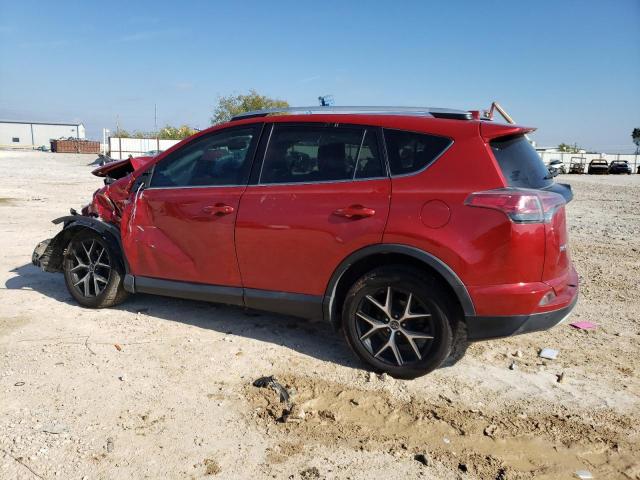 2T3NFREV6GW279988 - 2016 TOYOTA RAV4 SE RED photo 2