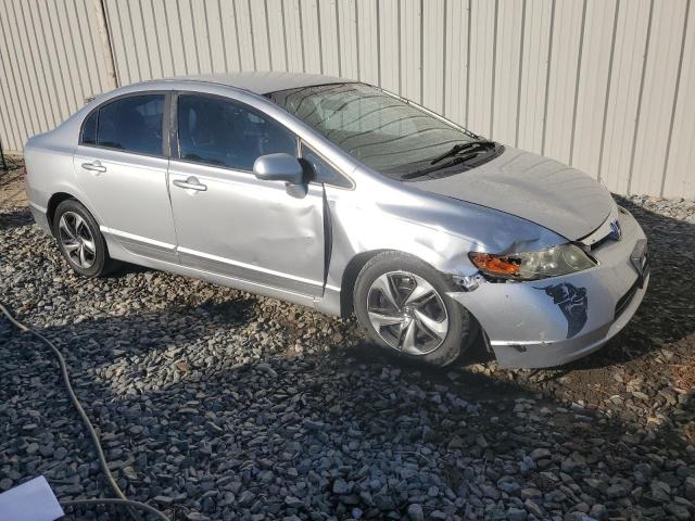 2HGFA16508H305555 - 2008 HONDA CIVIC LX SILVER photo 4