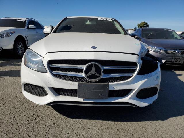 55SWF4JB9FU081847 - 2015 MERCEDES-BENZ C 300 WHITE photo 5