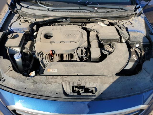 5NPE24AF2GH398805 - 2016 HYUNDAI SONATA SE BLUE photo 11