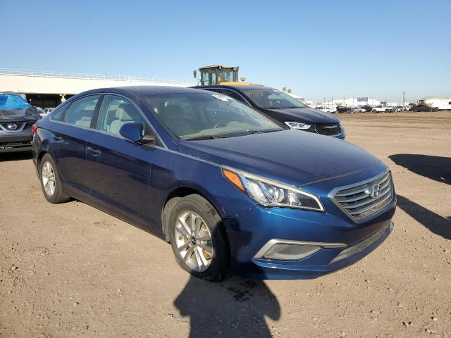 5NPE24AF2GH398805 - 2016 HYUNDAI SONATA SE BLUE photo 4