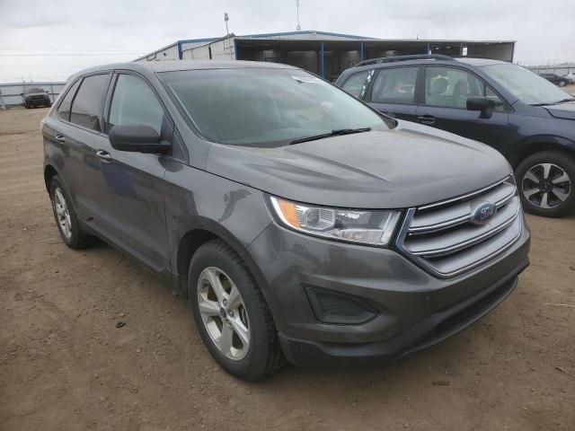 2FMTK4G96FBB41788 - 2015 FORD EDGE SE GRAY photo 4