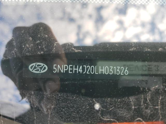 5NPEH4J20LH031326 - 2020 HYUNDAI SONATA LIMITED GRAY photo 12