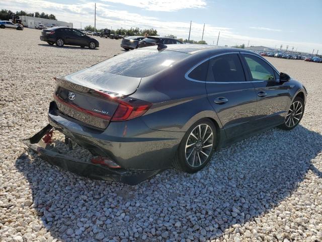 5NPEH4J20LH031326 - 2020 HYUNDAI SONATA LIMITED GRAY photo 3