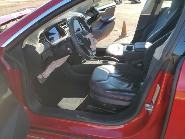 5YJSA1DP1DFP21857 - 2013 TESLA MODEL S Կարմիր լուսանկար 7