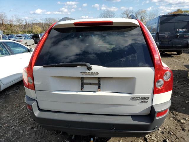YV1CZ59H041072738 - 2004 VOLVO XC90 WHITE photo 6