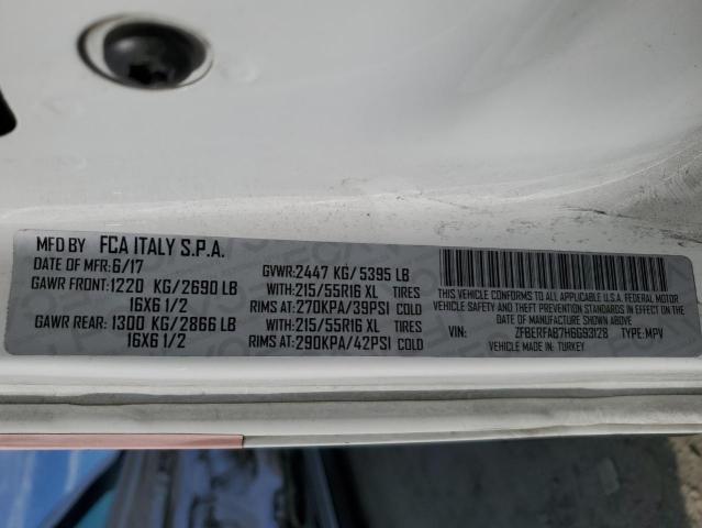 ZFBERFAB7H6G93128 - 2017 RAM PROMASTER WHITE photo 14