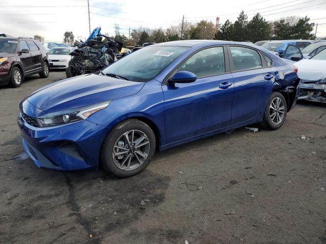 3KPF24AD4PE651758 - 2023 KIA FORTE LX BLUE photo 1