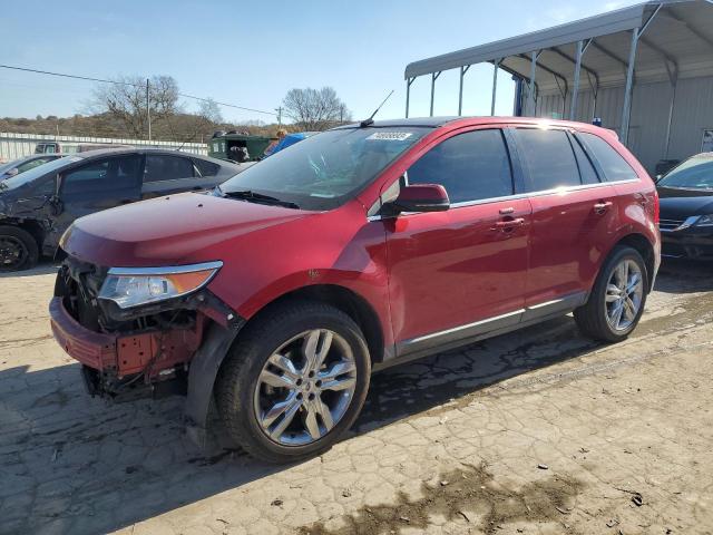 2FMDK3KC0DBB56446 - 2013 FORD EDGE LIMITED RED photo 1