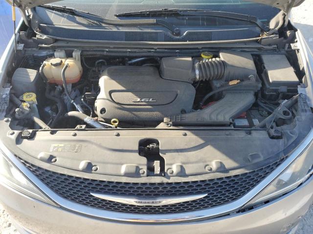 2C4RC1EGXHR616381 - 2017 CHRYSLER PACIFICA TOURING L PLUS SILVER photo 12