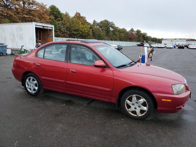 KMHDN46D75U035442 - 2005 HYUNDAI ELANTRA GLS RED photo 4