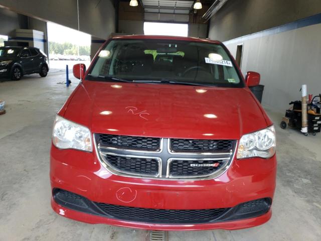 2C4RDGCG0CR242620 - 2012 DODGE GRAND CARA SXT RED photo 5