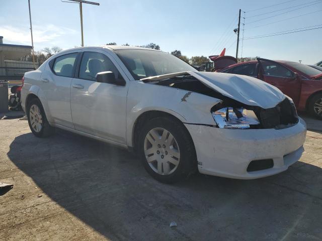 1C3CDZAB7CN128589 - 2012 DODGE AVENGER SE WHITE photo 4