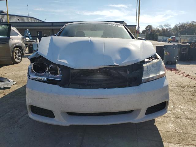 1C3CDZAB7CN128589 - 2012 DODGE AVENGER SE WHITE photo 5