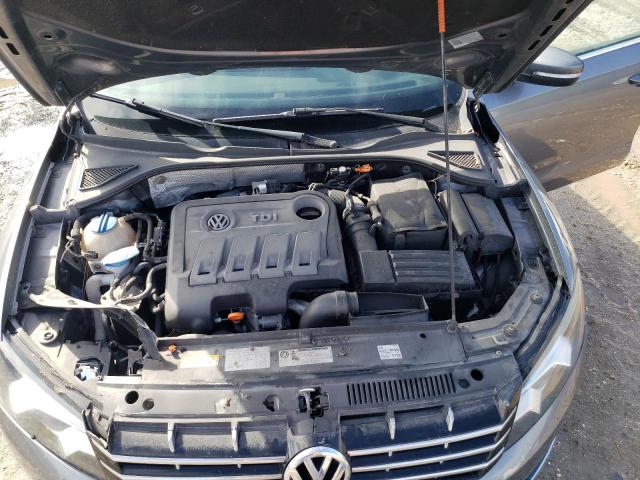 1VWBN7A32DC027004 - 2013 VOLKSWAGEN PASSAT SE GRAY photo 11