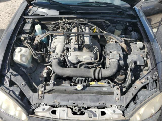 JM1NB353740409655 - 2004 MAZDA MX-5 MIATA BASE BURGUNDY photo 11