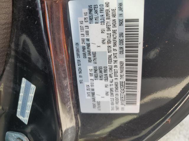 JM1NB353740409655 - 2004 MAZDA MX-5 MIATA BASE BURGUNDY photo 13