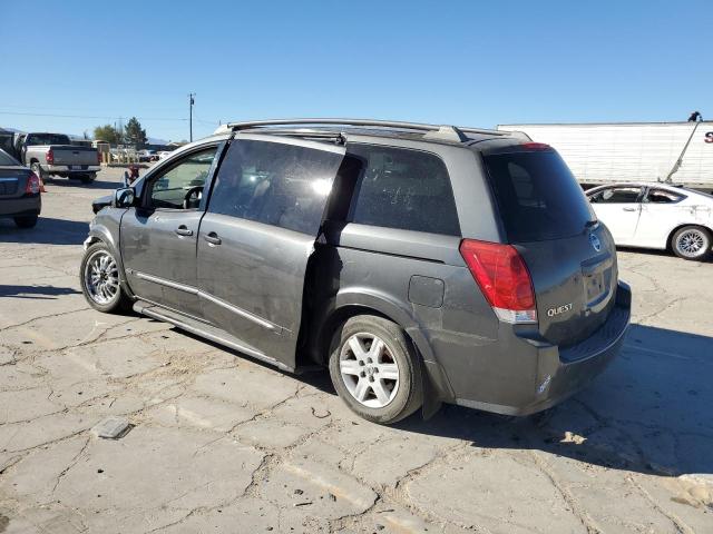 5N1BV28U36N115342 - 2006 NISSAN QUEST S GRAY photo 2